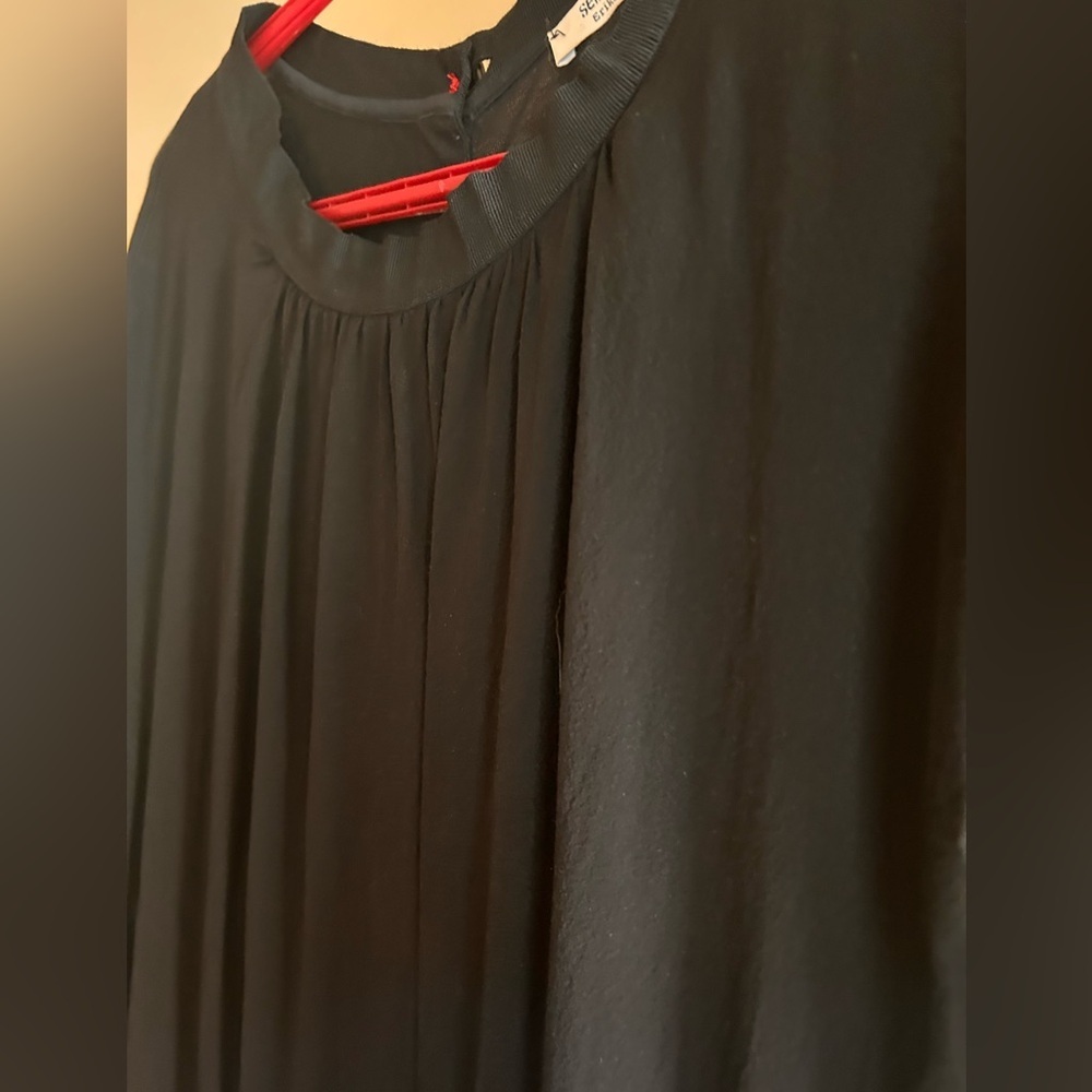 Erica Cavallini Back button Silk & cotton dress - Picture 14 of 16